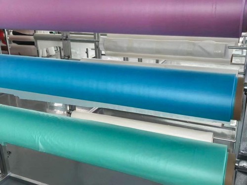 熱銷款彩色夜光膜 TPU彩色防水透氣膜復(fù)合布料鞋材箱包tpuzc可定